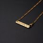 Gold Engravable 3mm Figaro Chain, thumbnail 3 of 12