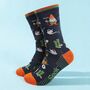 Gardening Gnome Pint Glass, Socks And Snacks Gift Set, thumbnail 2 of 6