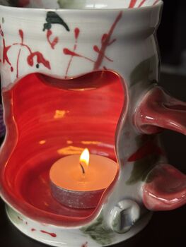 Porcelain Oil/Wax Melt Burner, 2 of 5