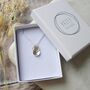 Orchid Petal Silver Pendant, thumbnail 4 of 6
