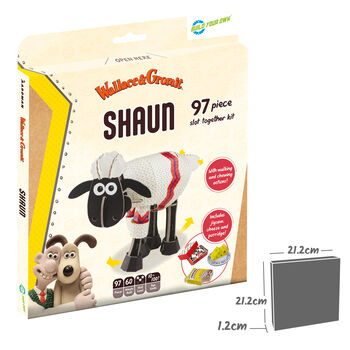 Build Your Own Wallace And Gromit, Shaun, 3 of 8