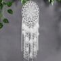 Large White Boho Wedding Dream Catcher, thumbnail 3 of 8