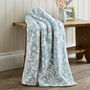 Cozy Mables Garden Leaves Supersoft Comfort Throw, thumbnail 2 of 4