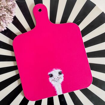 Feathered Beauty Mini Chopping Board, 2 of 4