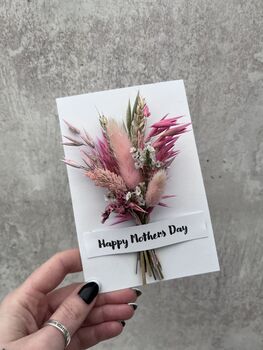Dried Florals Mothers Day Card, 4 of 4