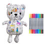 Colour In Fairytale Artie Bear + 10 Pens Colouring Kit, thumbnail 6 of 8