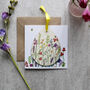 Easter Floral Wooden Decoration And Card Gift, thumbnail 5 of 7