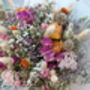 Wedding Dried Flower Bouquet Sorbet Rose, thumbnail 2 of 2
