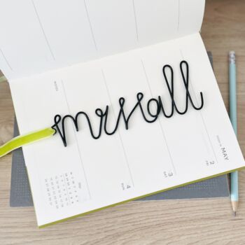 Personalised Teacher Gift Bookmark, 6 of 11