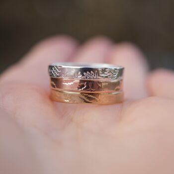 Silver Rose Quartz Ring, 10 of 11