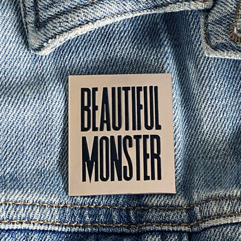 'Beautiful Monster' Enamel Pin, 11 of 11