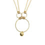 Bonnie Gold Fill Ball Charm Necklace, thumbnail 2 of 2