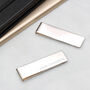 Personalised Hallmarked Sterling Silver Money Clip, thumbnail 1 of 4