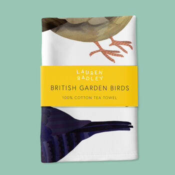 British Garden Birds Tea Towel, 3 of 3