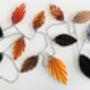 Fold Your Own Halloween Leaf Garland, thumbnail 6 of 7