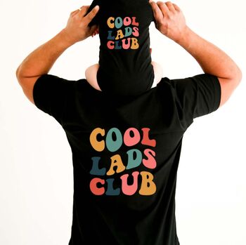 Cool Lads Club T Shirt, 2 of 2