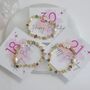 21st Birthday Dainty Crystal Friendship Bracelet Gift, thumbnail 7 of 7