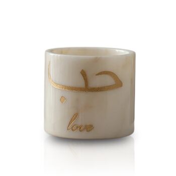 Hubb Love Marble Candle Holder, 2 of 2