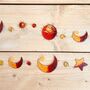 Sun, Moon And Star Hanging Sun Catcher Sunset Orange, thumbnail 9 of 10