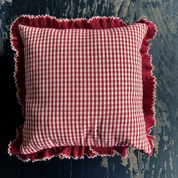 Cross Stitch Cushion Wreath, 2 of 5