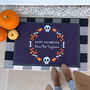 Personalised Halloween Family Name Doormat, thumbnail 4 of 5