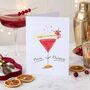Merry Christmas Cocktail Card, thumbnail 1 of 6
