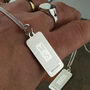 Personalised Silver Dog Tags By David Louis, thumbnail 1 of 7