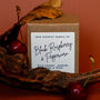 Black Raspberry And Peppercorn Scented Soy Candle, thumbnail 3 of 3