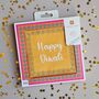 Yellow 'Happy Diwali' Paper Napkins Pack Of 20, thumbnail 2 of 3