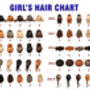 Personalised Girls Football Art Print, thumbnail 7 of 10