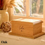 Personalised Solid Wood Pet Urn, thumbnail 5 of 8