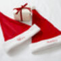 Personalised Christmas Santa Hat, thumbnail 4 of 10