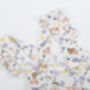 Nina Floral Baby Romper, thumbnail 3 of 5