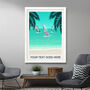 Personalised Windsurfing Poster, thumbnail 2 of 6