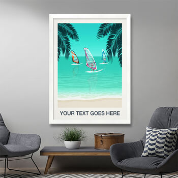 Personalised Windsurfing Poster, 2 of 6