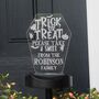 Personalised Trick Or Treat Halloween Solar Light, thumbnail 1 of 7