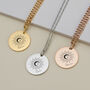 Celestial Name Necklace Sun, Moon And Stars, thumbnail 4 of 8