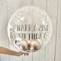 Personalised Patterned Xl Bubble Balloon For All Occasions, thumbnail 1 of 11