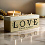 Personalised Botanical Tea Light Storage Box, thumbnail 1 of 5