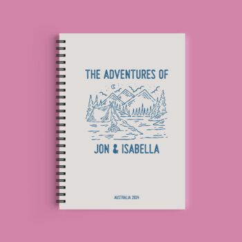 Personalised Adventures Notebook, 2 of 2