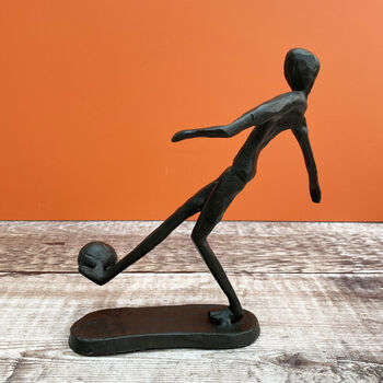 Footballer Sculpture, 2 of 3