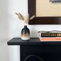 Small Black Ombré Glazed Stoneware Bud / Stem Vase, thumbnail 2 of 2