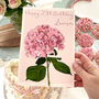 Personalised Hydrangea Age Birthday Card, thumbnail 1 of 8