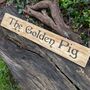 Personalised Vintage Wooden Garden And Bar Signs, thumbnail 5 of 10