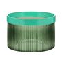 Bowl For Snacks Or Storage In Coloured Ribbed Glass, thumbnail 2 of 4