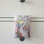 Lavender Sachet With Cottage Garden Print, Decorative Gift For Garden Loving Friends, thumbnail 2 of 9