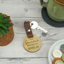 Personalised 'This Daddy Belongs To:' Keyring For Dad, thumbnail 5 of 7