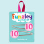 10th Birthday Hair Clips, thumbnail 1 of 2