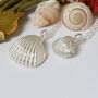 Sterling Silver Clam Shell Necklace, thumbnail 5 of 10