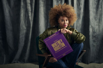 Whitney Houston Personalised Gift Music Legend Deluxe Book, 9 of 11